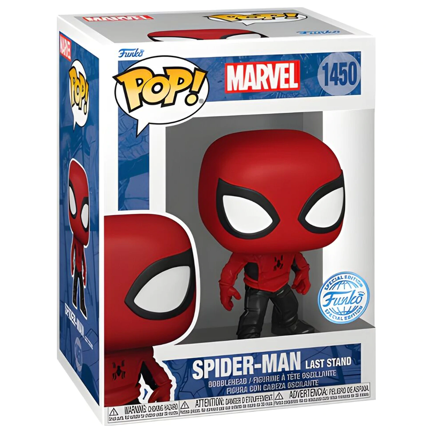 Funko POP figurina Marvel Spiderman Last Stand Exclusive poza produsului