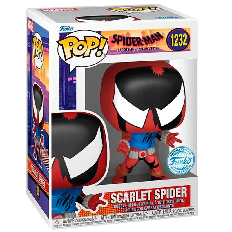 figurina POP Spiderman Scarlet Spider Exclusive poza produsului