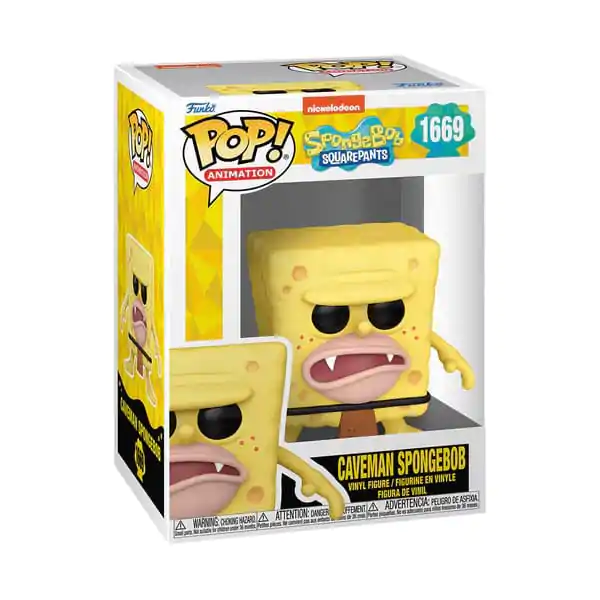 Figurină Funko POP Sponge Bob Omul cavernelor Spongebob poza produsului