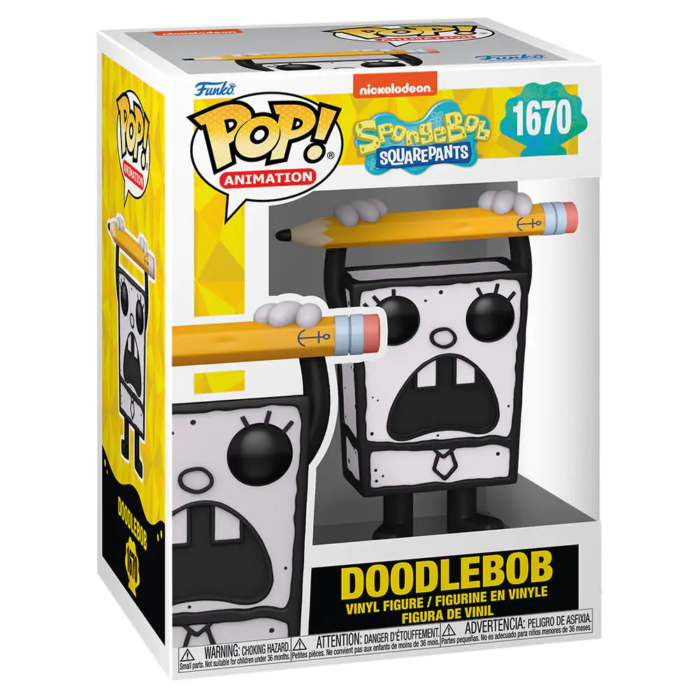 Figurină Funko POP Sponge Bob Doodlebob poza produsului