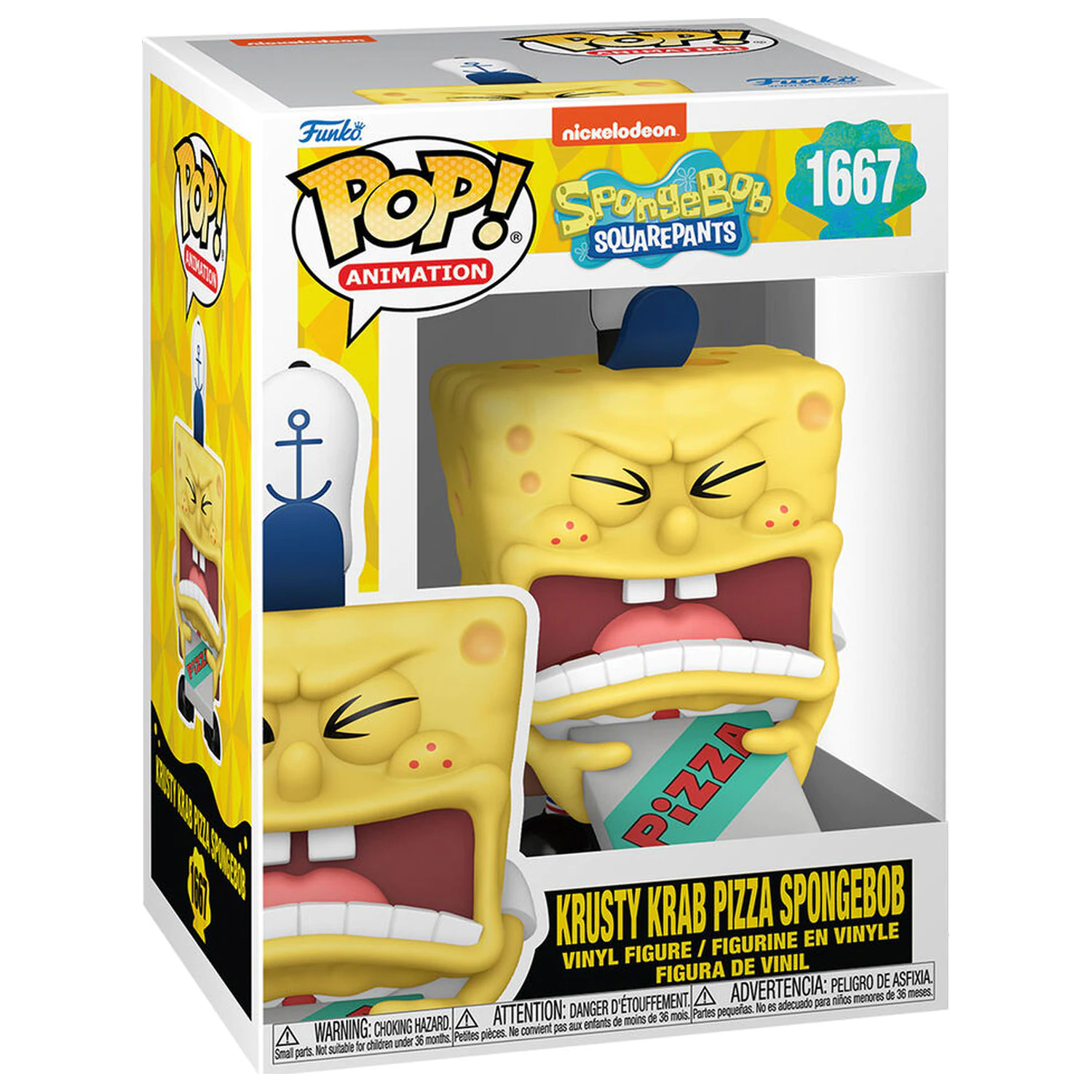 Figurină Funko POP Sponge Bob Krusty Krab Pizza Spongebob poza produsului