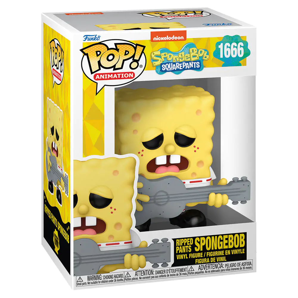 figurina Funko POP Sponge Bob - Spongebob Ripped Pants poza produsului