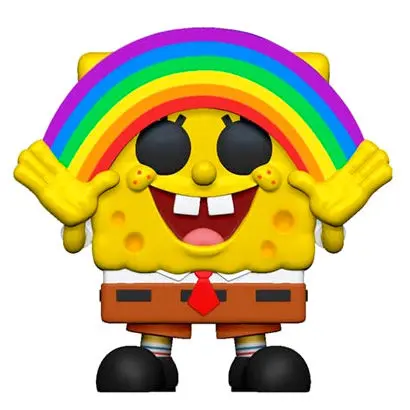 SpongeBob SquarePants POP! figurina de vinil SpongeBob Rainbow 9 cm poza produsului
