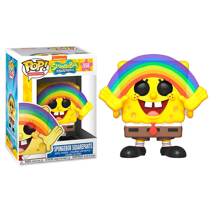SpongeBob SquarePants POP! figurina de vinil SpongeBob Rainbow 9 cm poza produsului