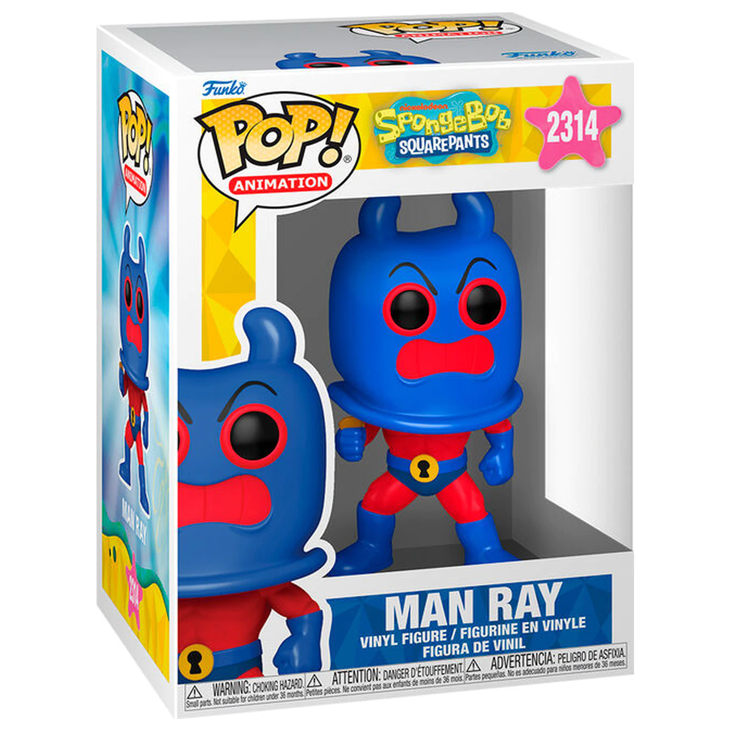 Funko POP figurina SpongeBob SquarePants Man Ray poza produsului