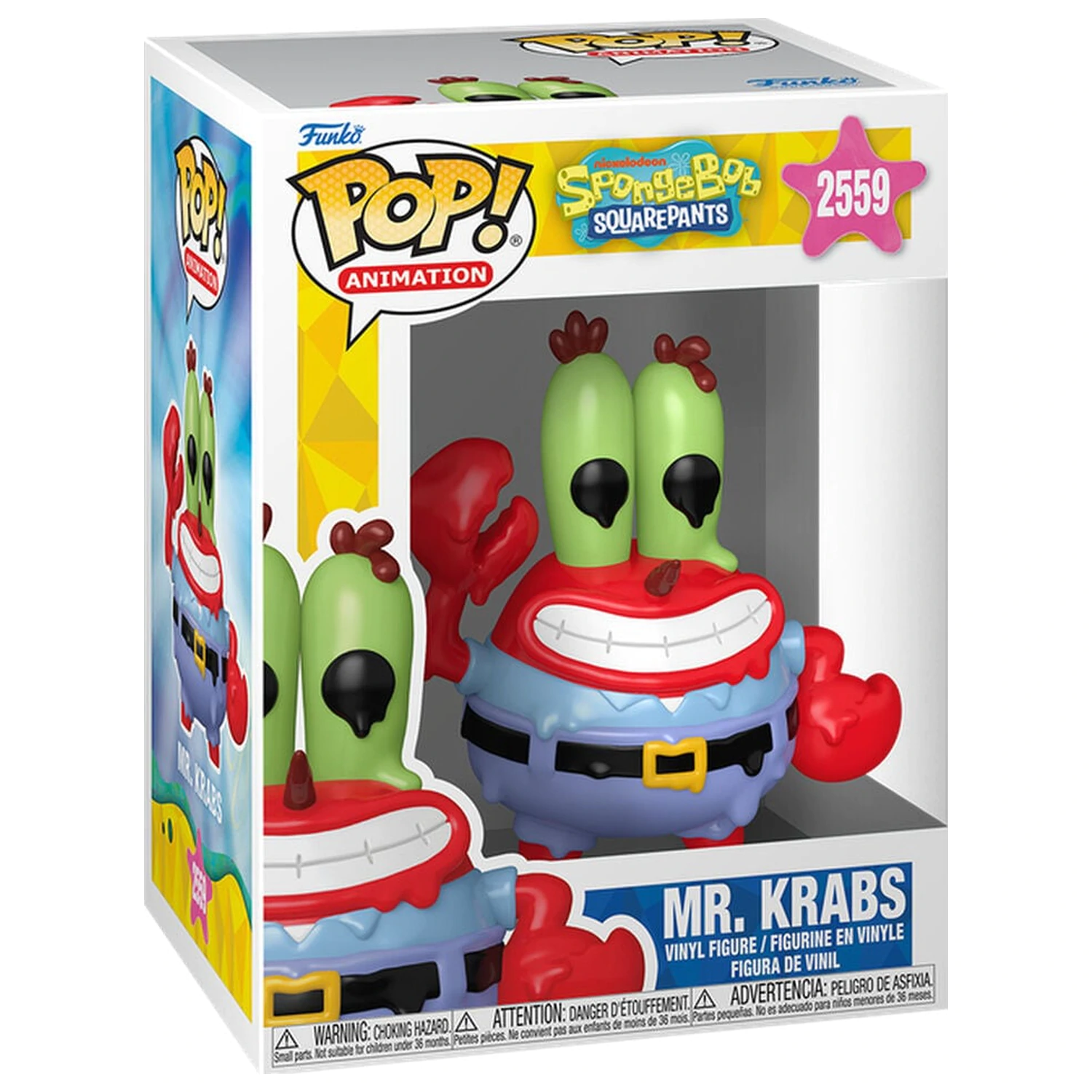 Figurina Funko POP SpongeBob SquarePants Mr. Krabs poza produsului