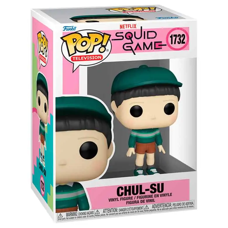 Funko POP figurina Squid Game Chul-Su poza produsului
