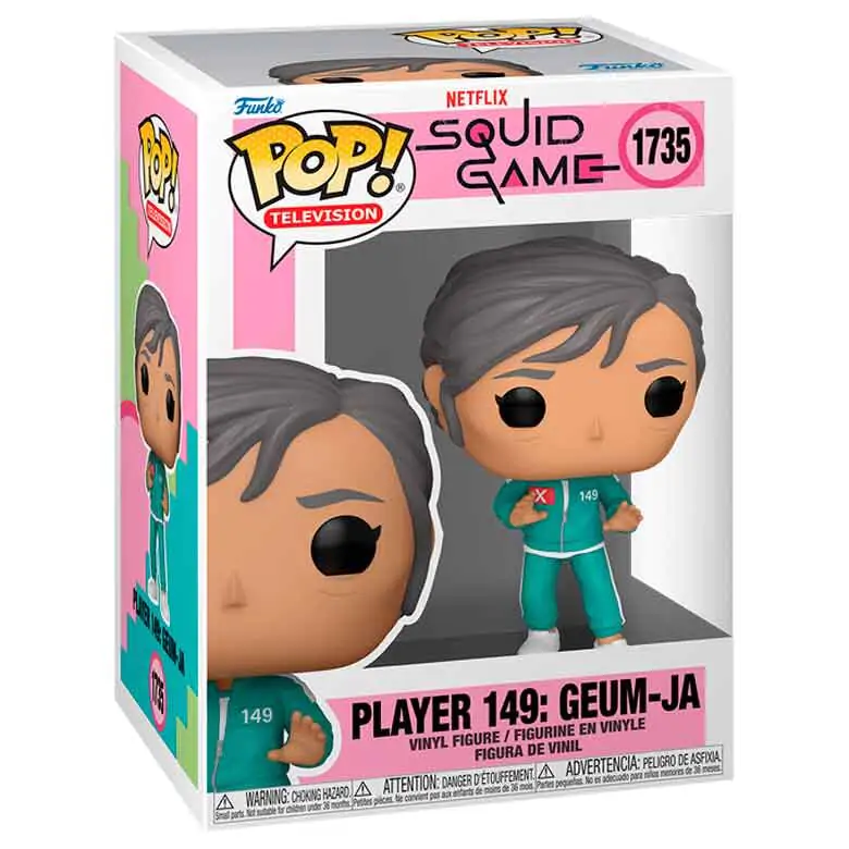 Funko POP figurina Squid Game Player 149: Geum-Ja poza produsului