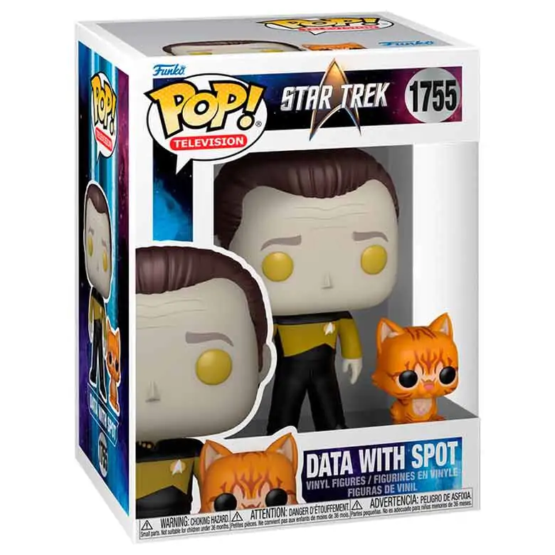 Funko POP figurina Star Trek Data cu Spot poza produsului