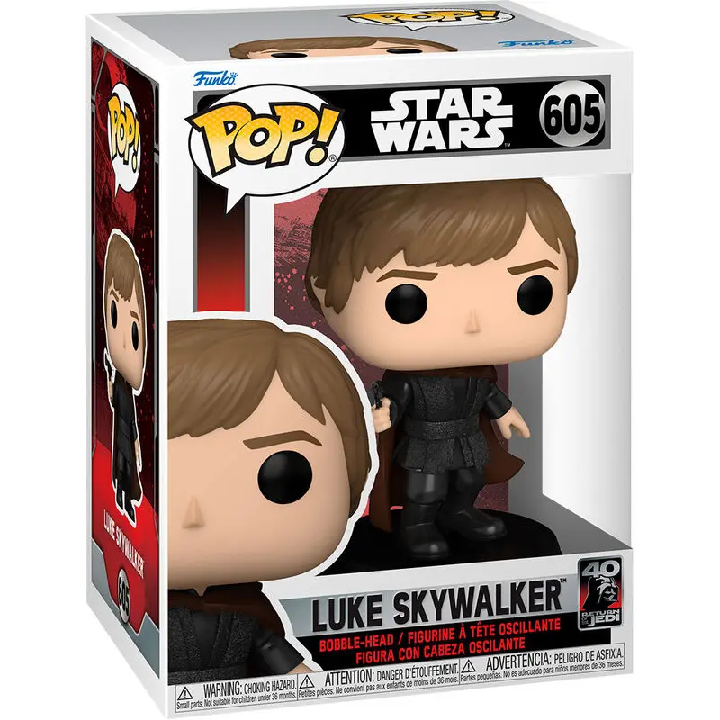 Star Wars Return of the Jedi 40th Anniversary POP! Figurina Vinyl Luke 9 cm poza produsului