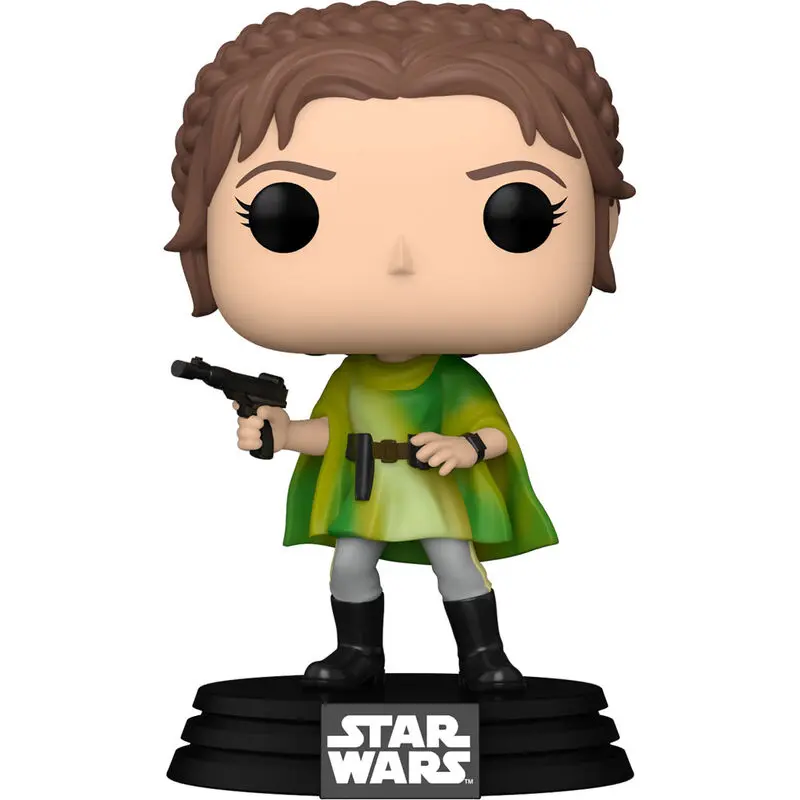 Star Wars Return of the Jedi 40th Anniversary POP! Figurina Vinyl Leia (BH) 9 cm poza produsului