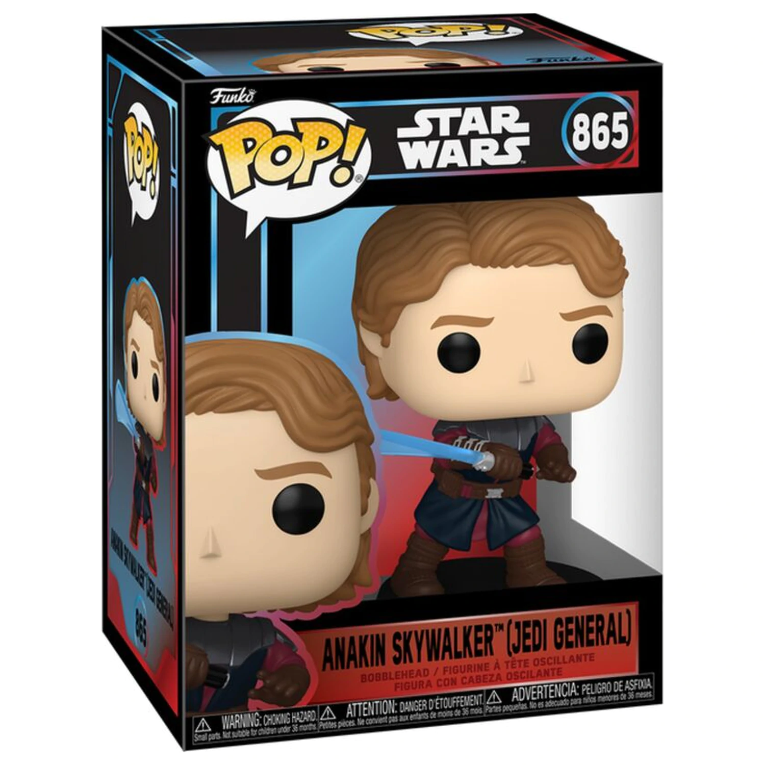 Funko POP figurina Star Wars Anakin Skywalker Jedi General poza produsului