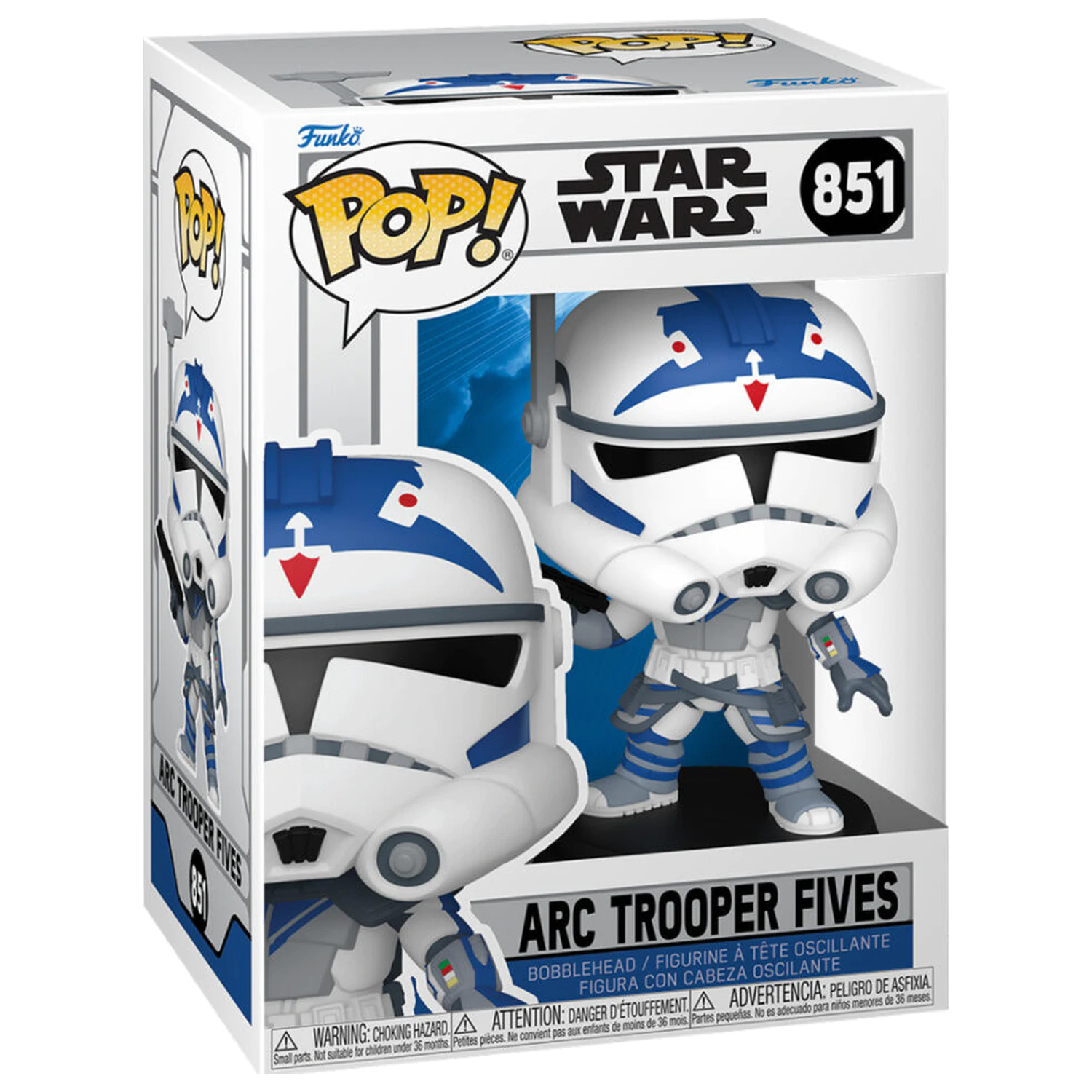 Figurina Funko POP Star Wars ARC Trooper Fives poza produsului