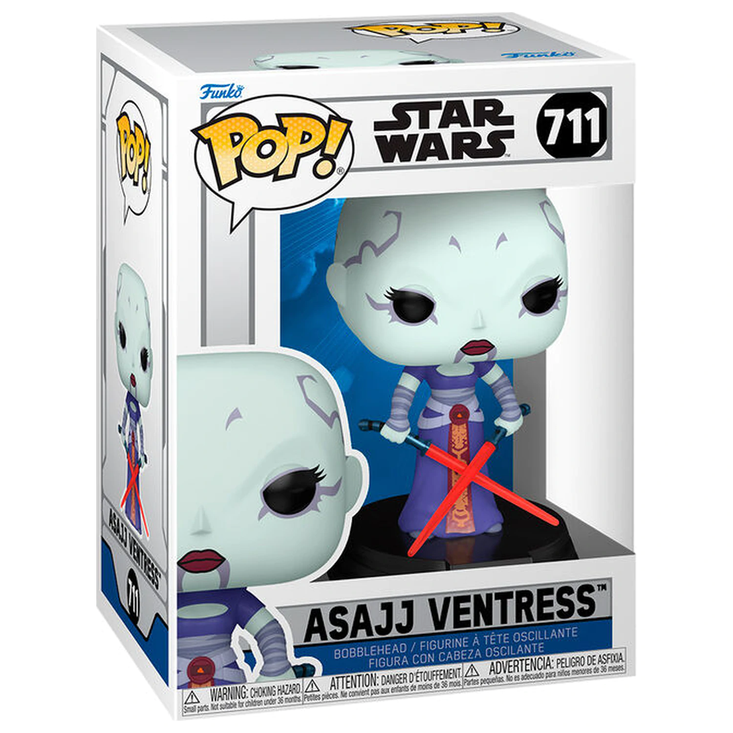 Figurina Funko POP Star Wars Asajj Ventress poza produsului