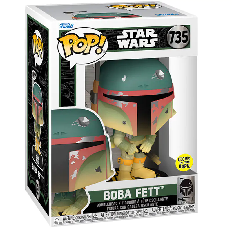 Figurină Funko POP Star Wars Boba Fett poza produsului