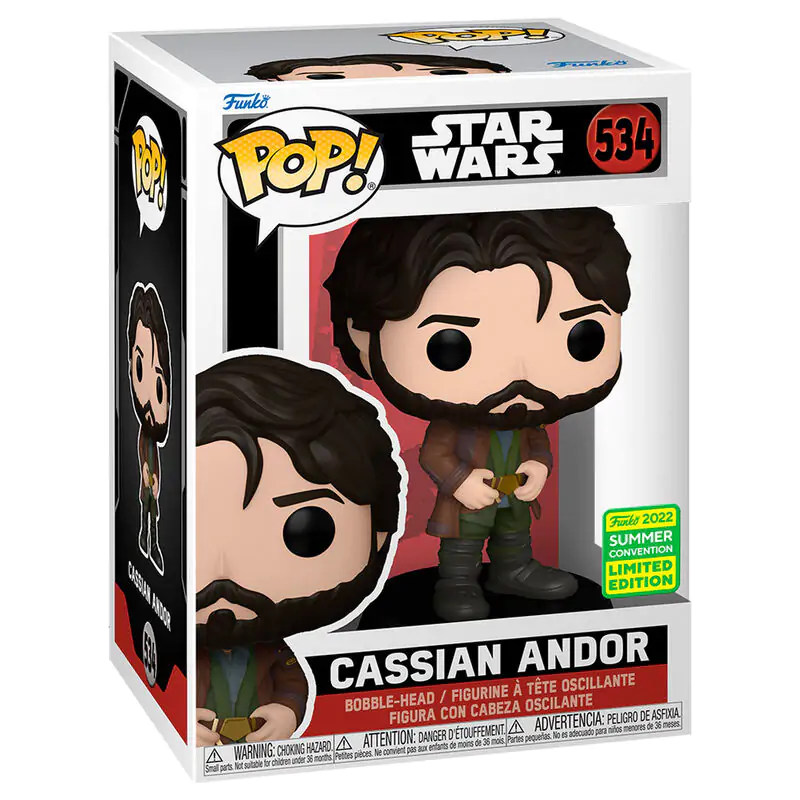 Figurină Funko POP Star Wars Cassian Andor Exclusive poza produsului