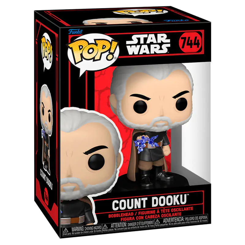 figurina Funko POP Star Wars Count Dooku poza produsului