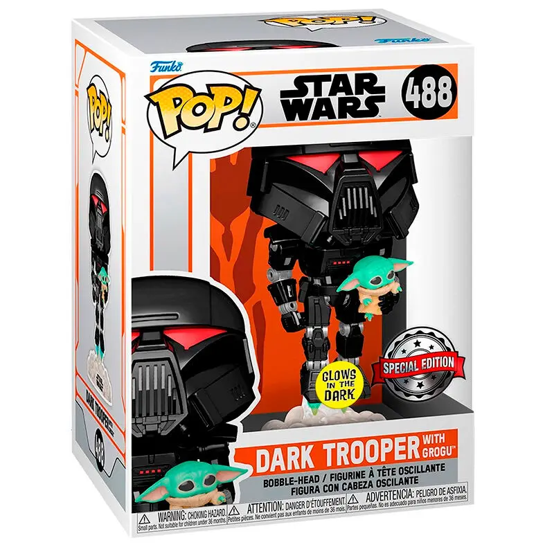 Figurină POP Star Wars Dark Trooper Exclusiv poza produsului