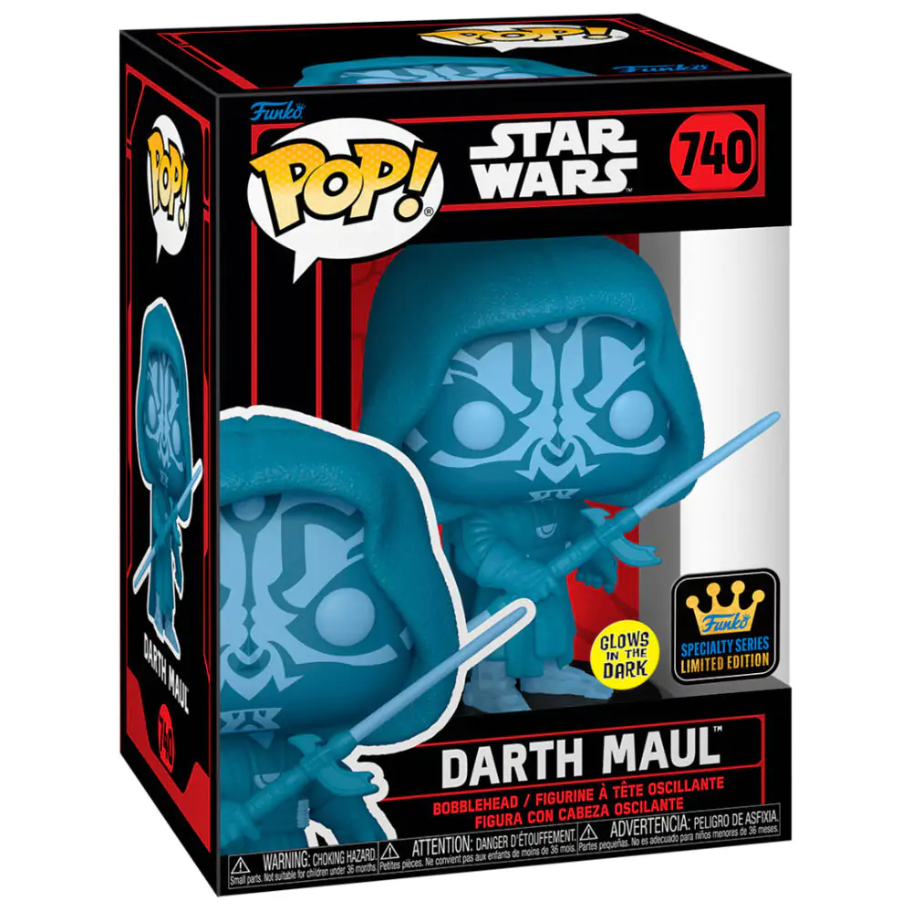 Figurină Funko POP Star Wars Darth Maul Exclusive poza produsului