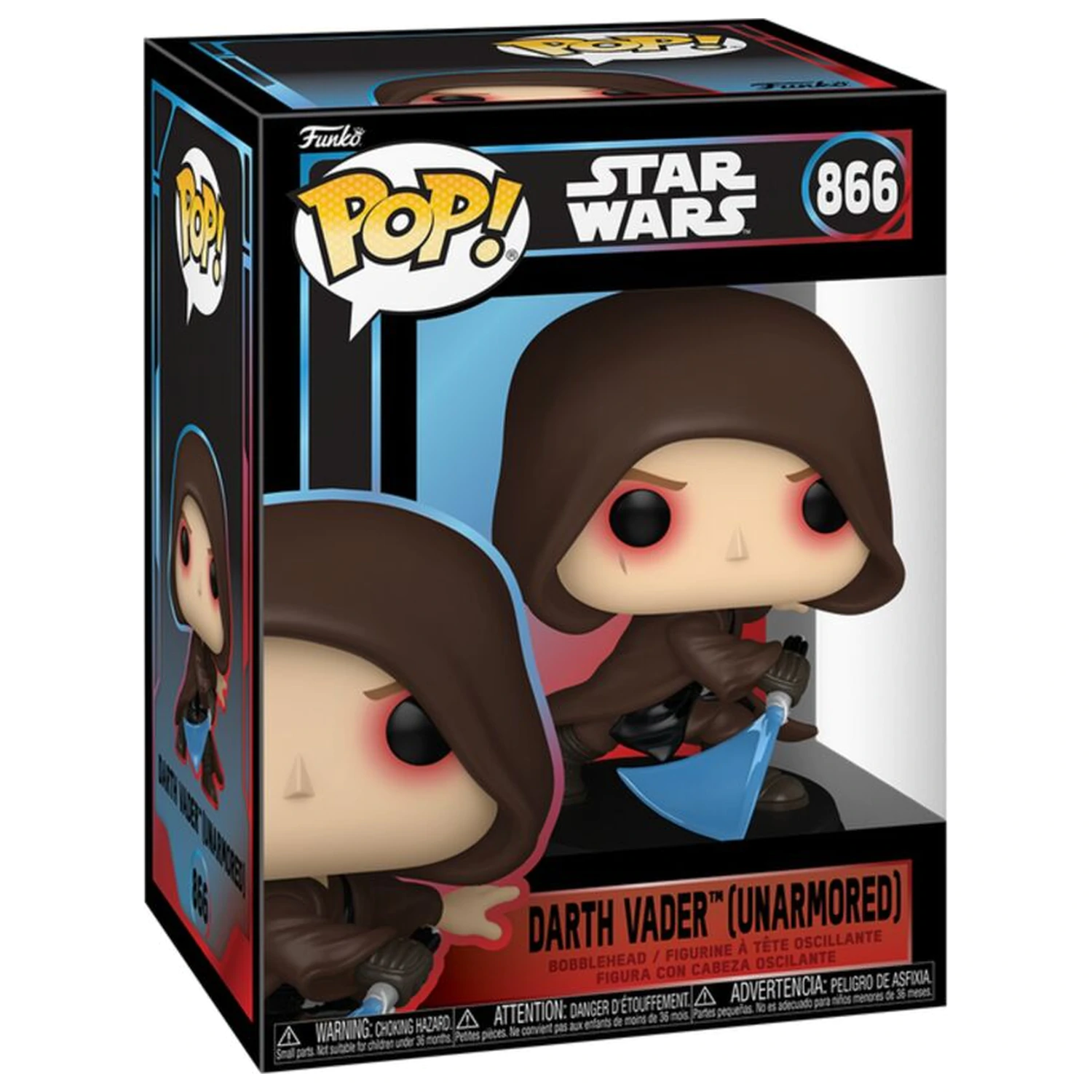 Funko POP figura Star Wars Darth Vader Unarmored poza produsului