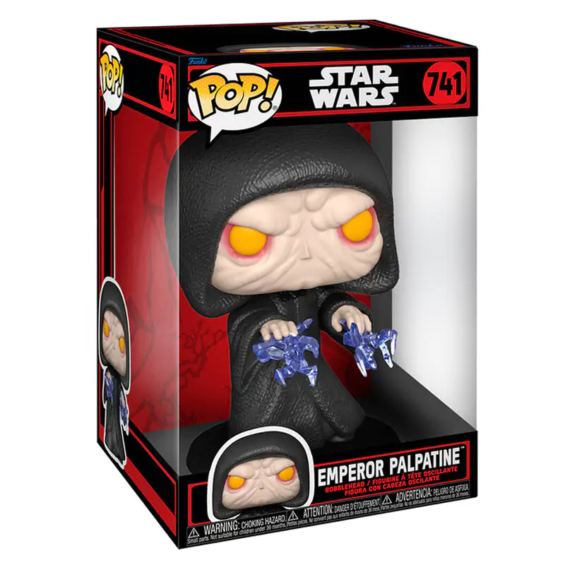 Figurină Funko POP Star Wars Emperor Palpatine 25cm poza produsului