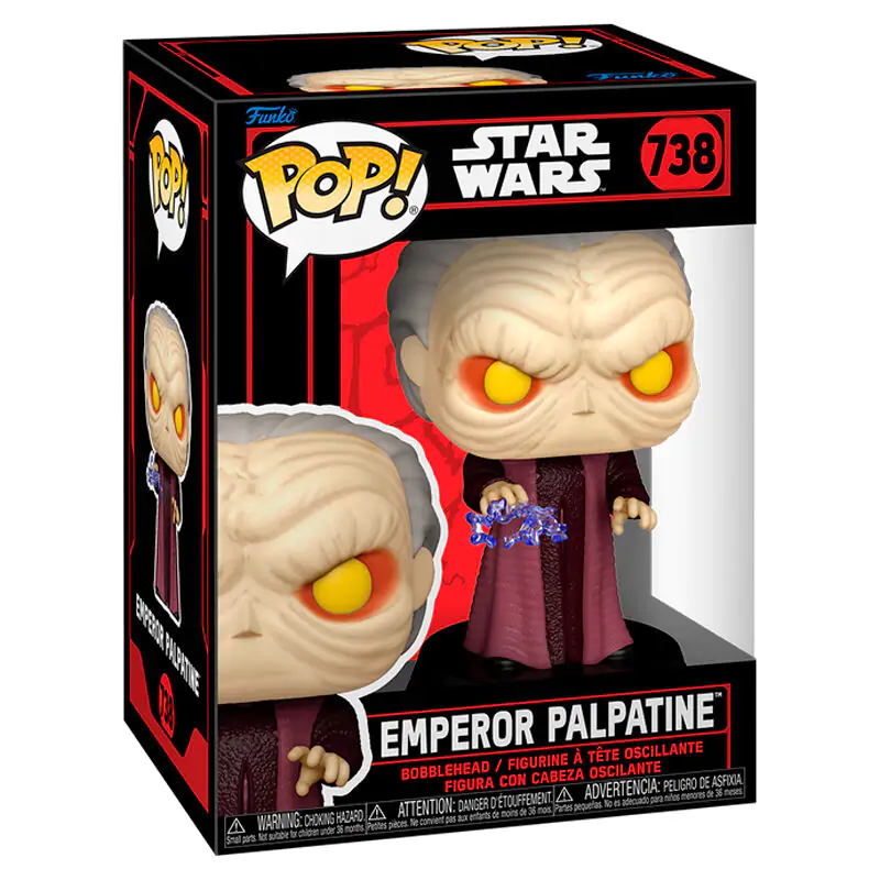 Figurină Funko POP Star Wars Emperor Palpatine poza produsului