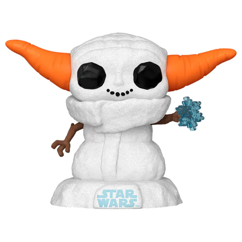 Figurină Funko POP Star Wars Grogu Om de Zăpadă poza produsului