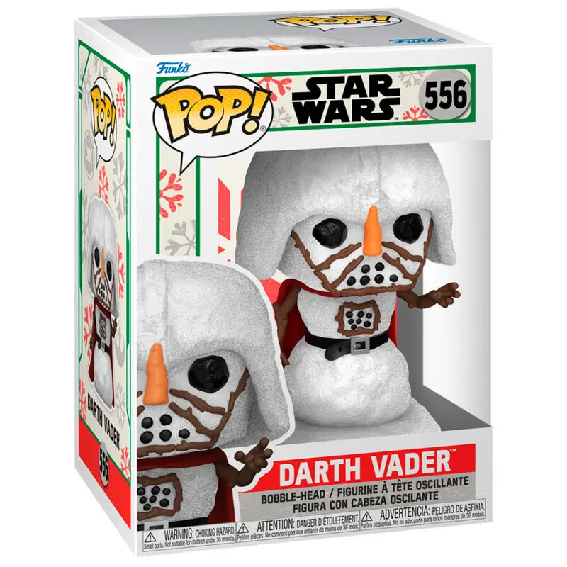 Star Wars Holiday 2022 POP! Heroes figurină din vinil Darth Vader 9 cm poza produsului