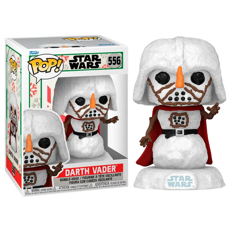 Star Wars Holiday 2022 POP! Heroes figurină din vinil Darth Vader 9 cm poza produsului