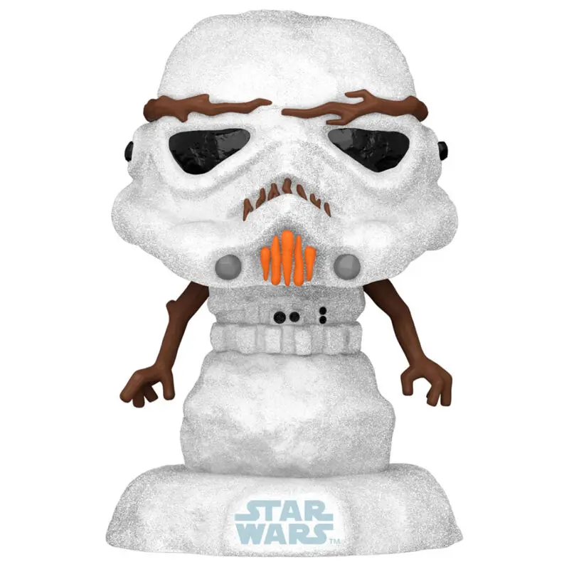 Figurină de vinil Star Wars Holiday 2022 POP! Heroes Stormtrooper 9 cm poza produsului
