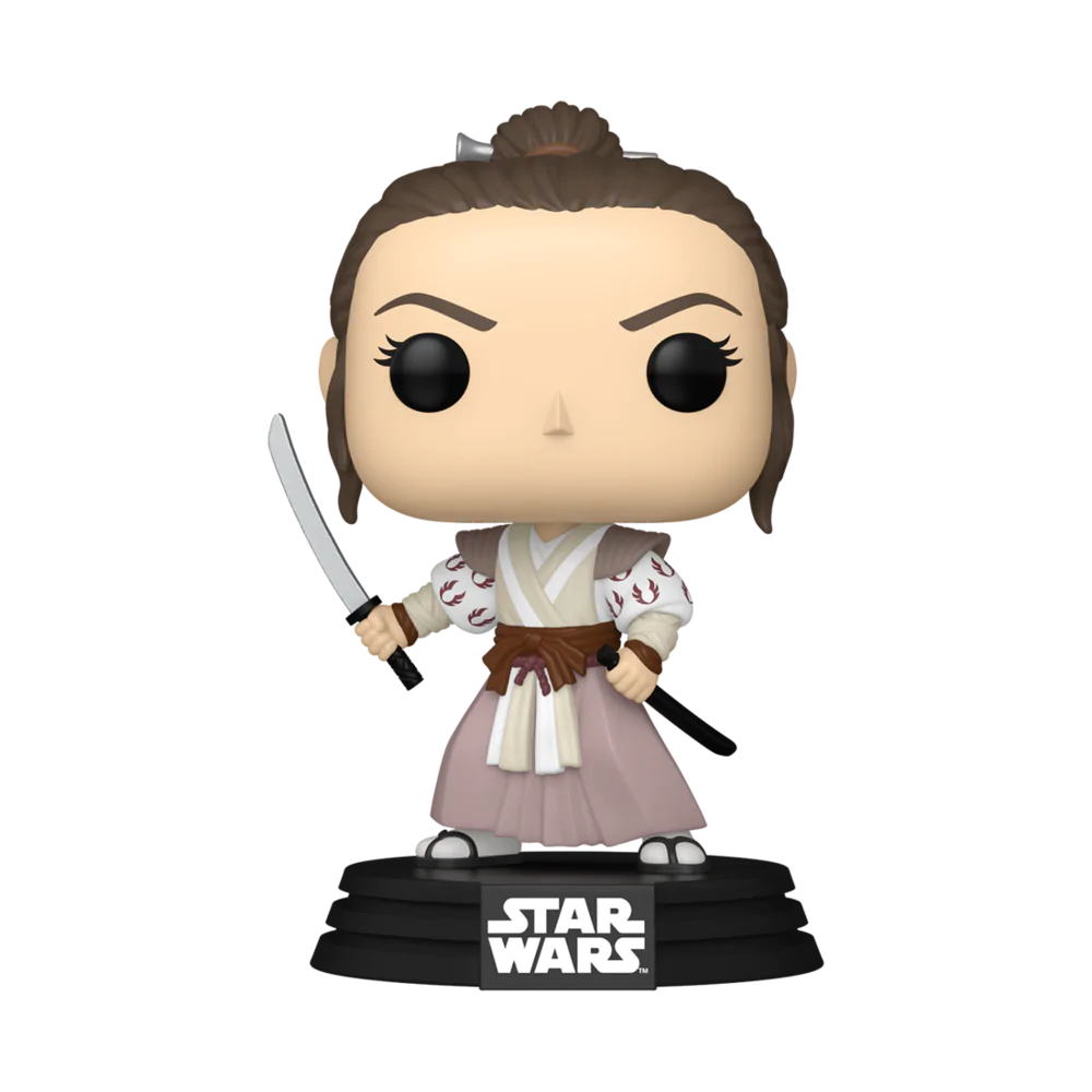 Figurină Funko POP Star Wars Impressions Rey Exclusive poza produsului