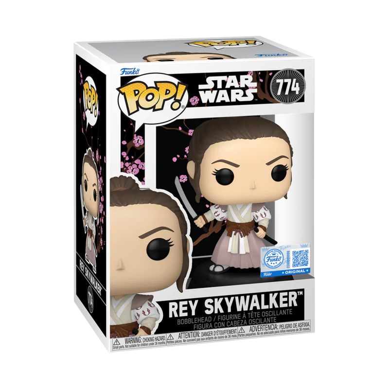 Figurină Funko POP Star Wars Impressions Rey Exclusive poza produsului