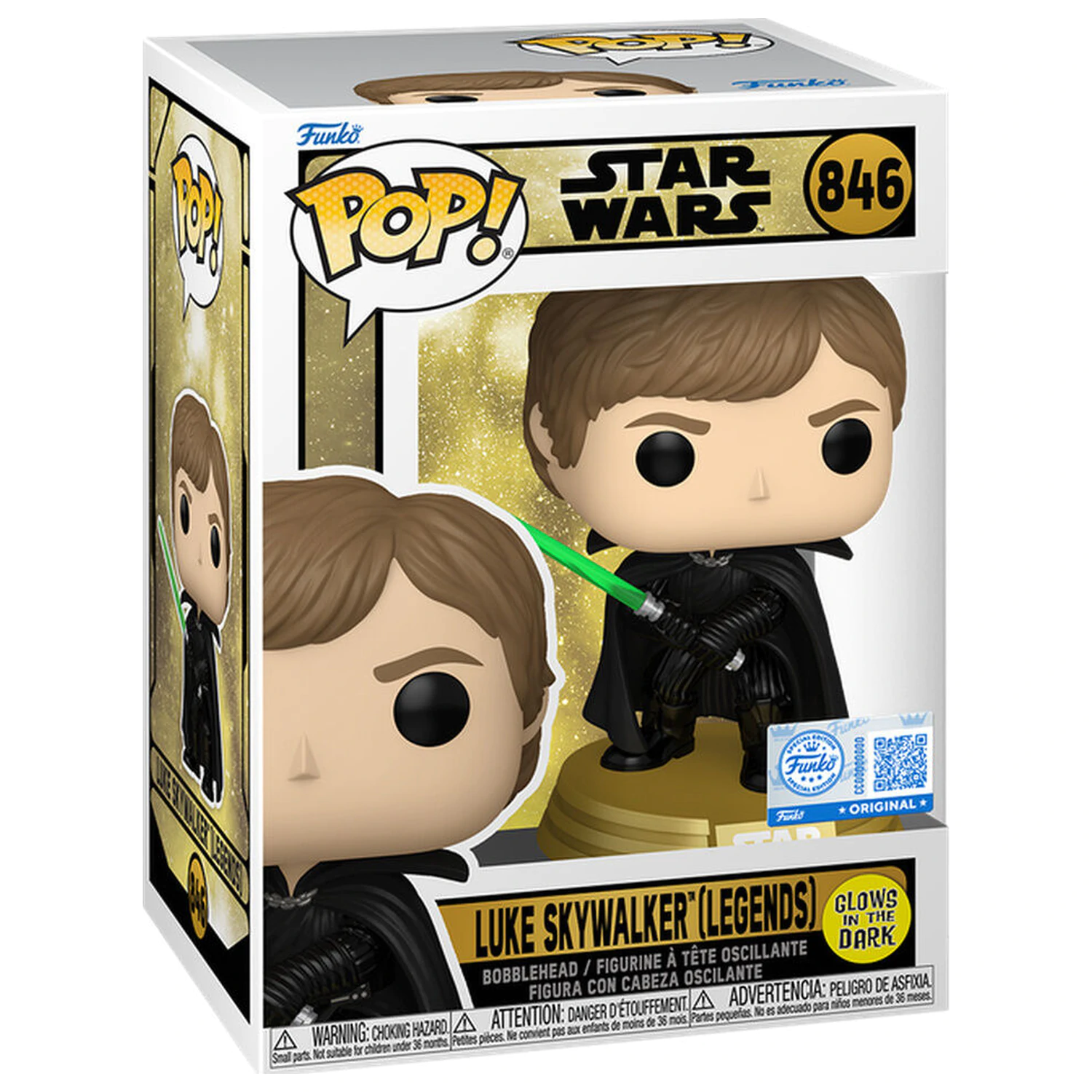 Funko POP figurina Star Wars Luke Skywalker Legends poza produsului