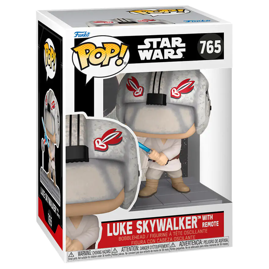 Figurină Funko POP Star Wars Luke Skywalker with Remote poza produsului