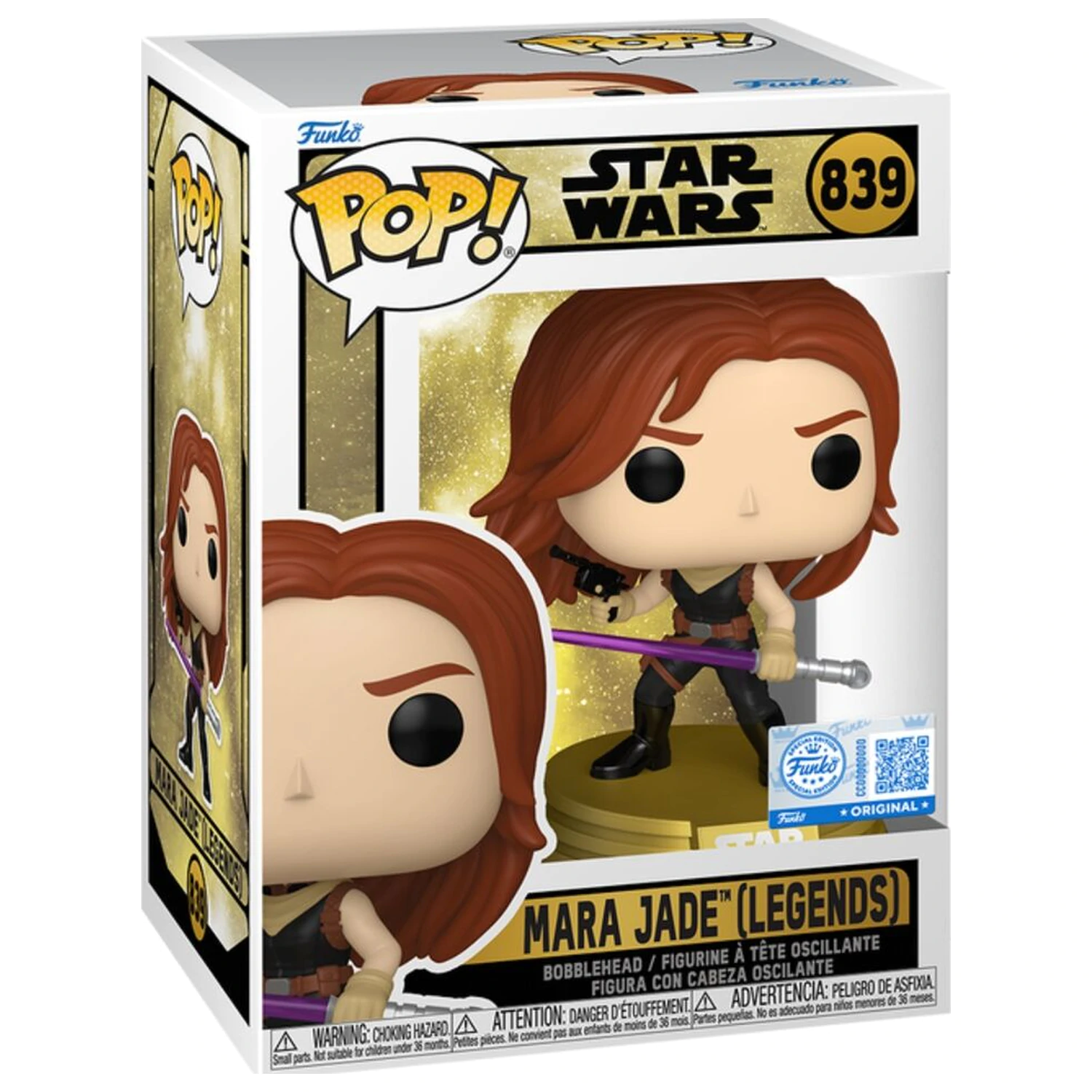 Funko POP figurina Star Wars Mara Jade Legends Exclusive poza produsului