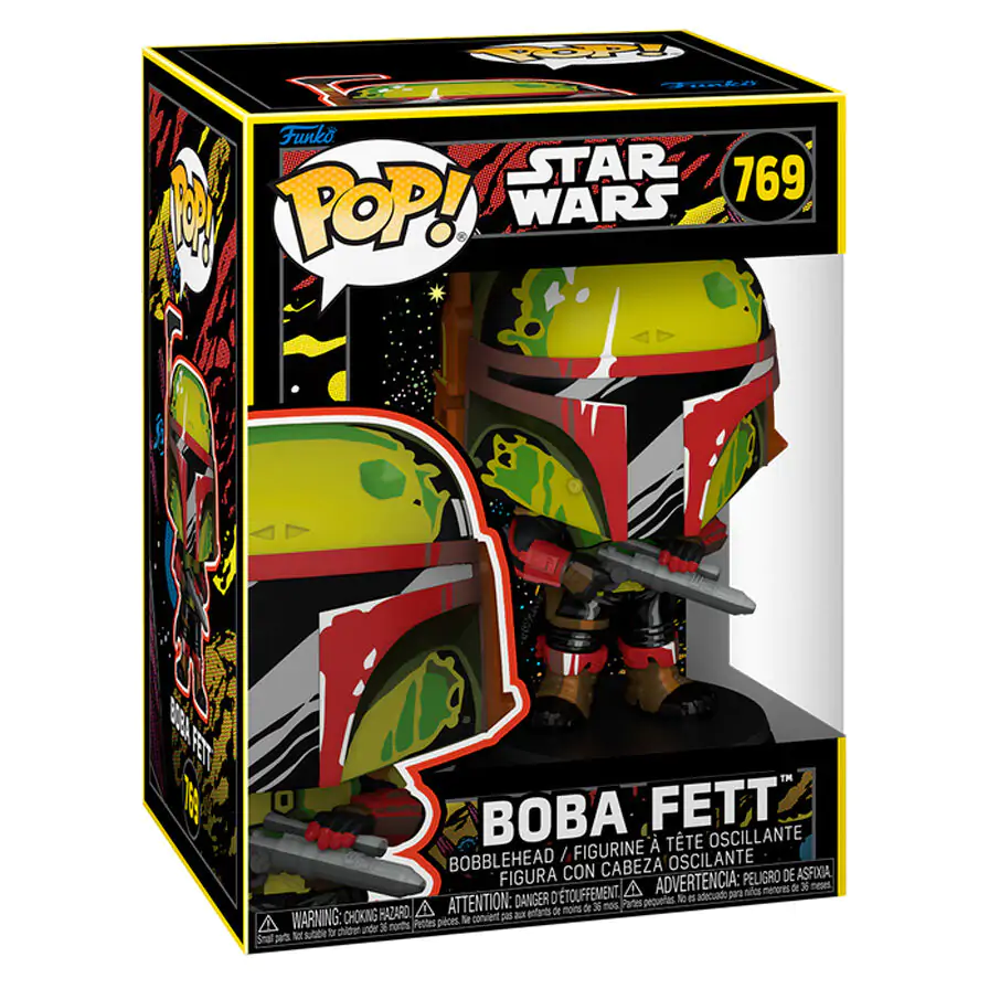 Figurină Funko POP Star Wars Retro Boba Fett poza produsului