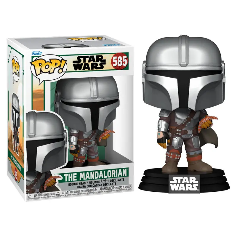 Star Wars The Book of Boba Fett POP! TV Figurină Vinyl Mando w/pouch 9 cm poza produsului