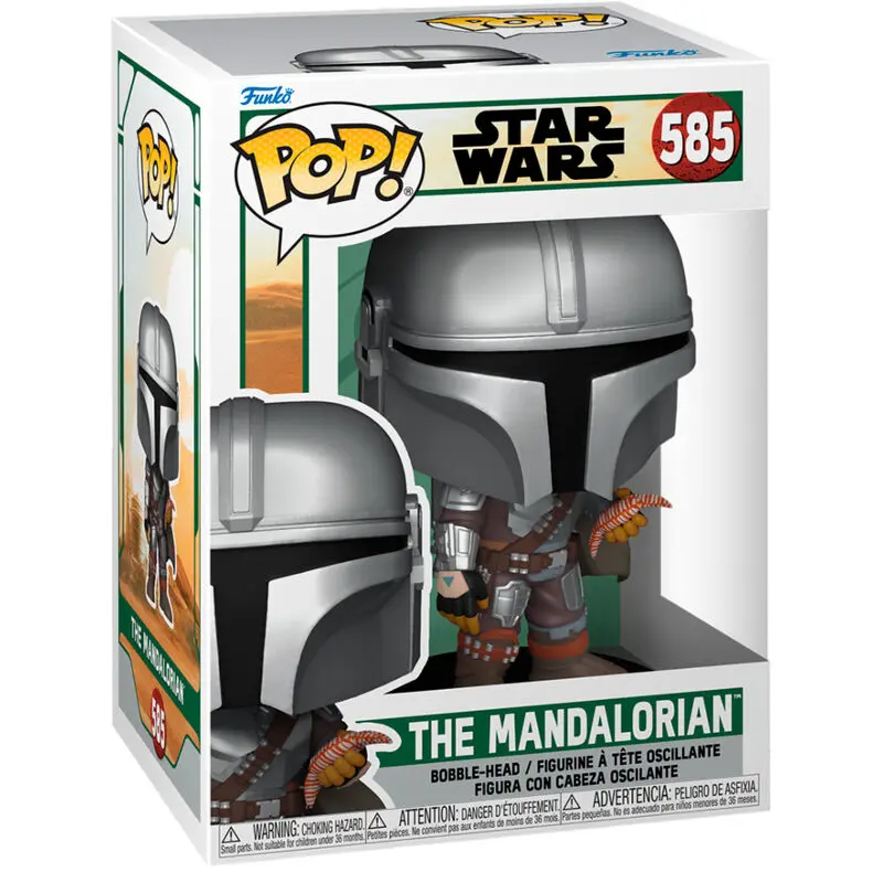 Star Wars The Book of Boba Fett POP! TV Figurină Vinyl Mando w/pouch 9 cm poza produsului