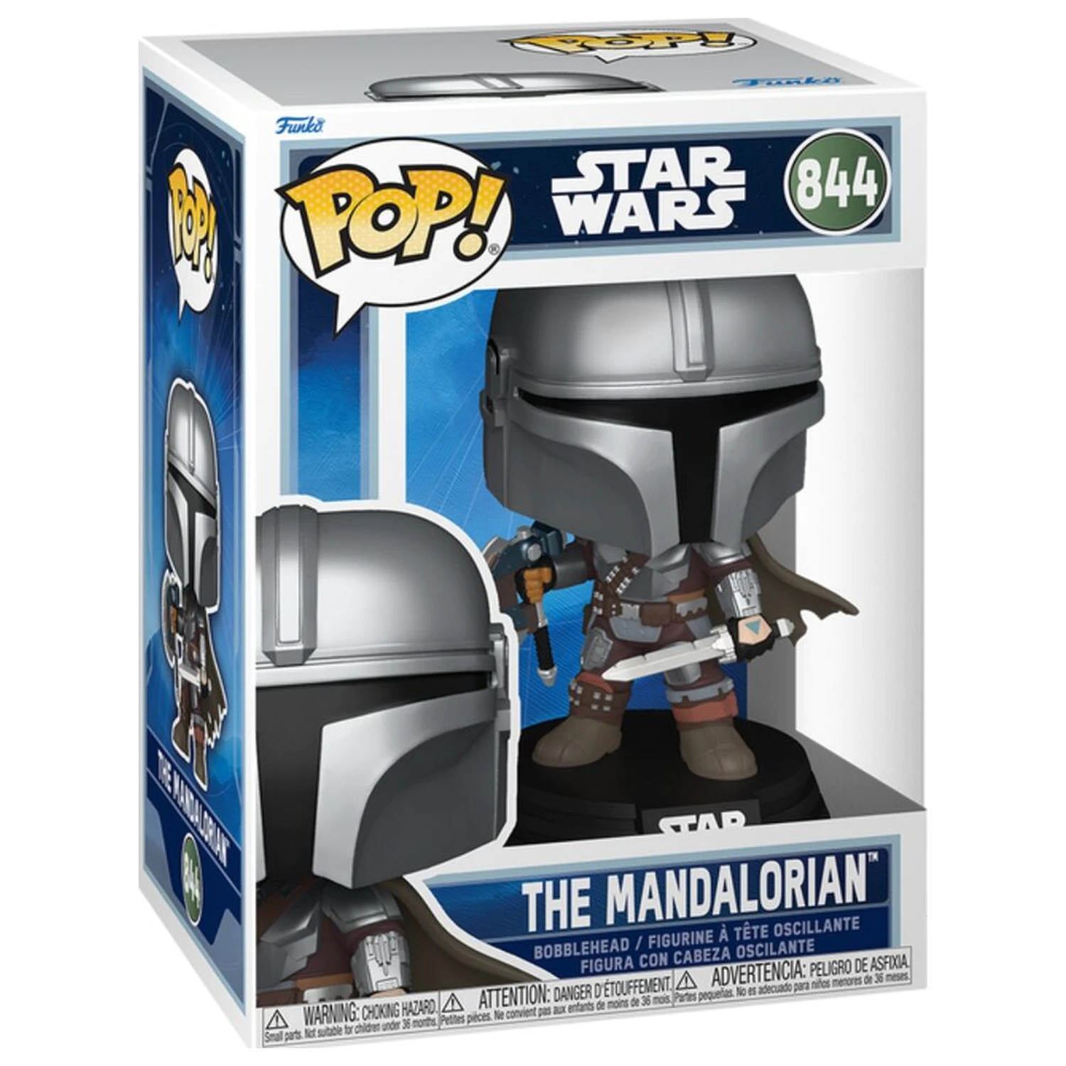 Figurina Funko POP Star Wars: The Mandalorian & Grogu - The Mandalorian poza produsului