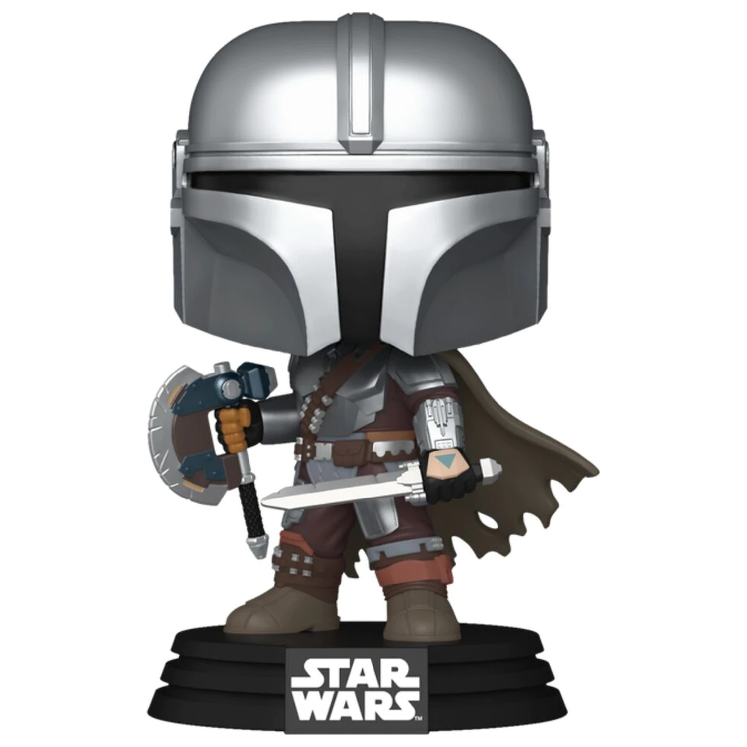 Figurina Funko POP Star Wars: The Mandalorian & Grogu - The Mandalorian poza produsului
