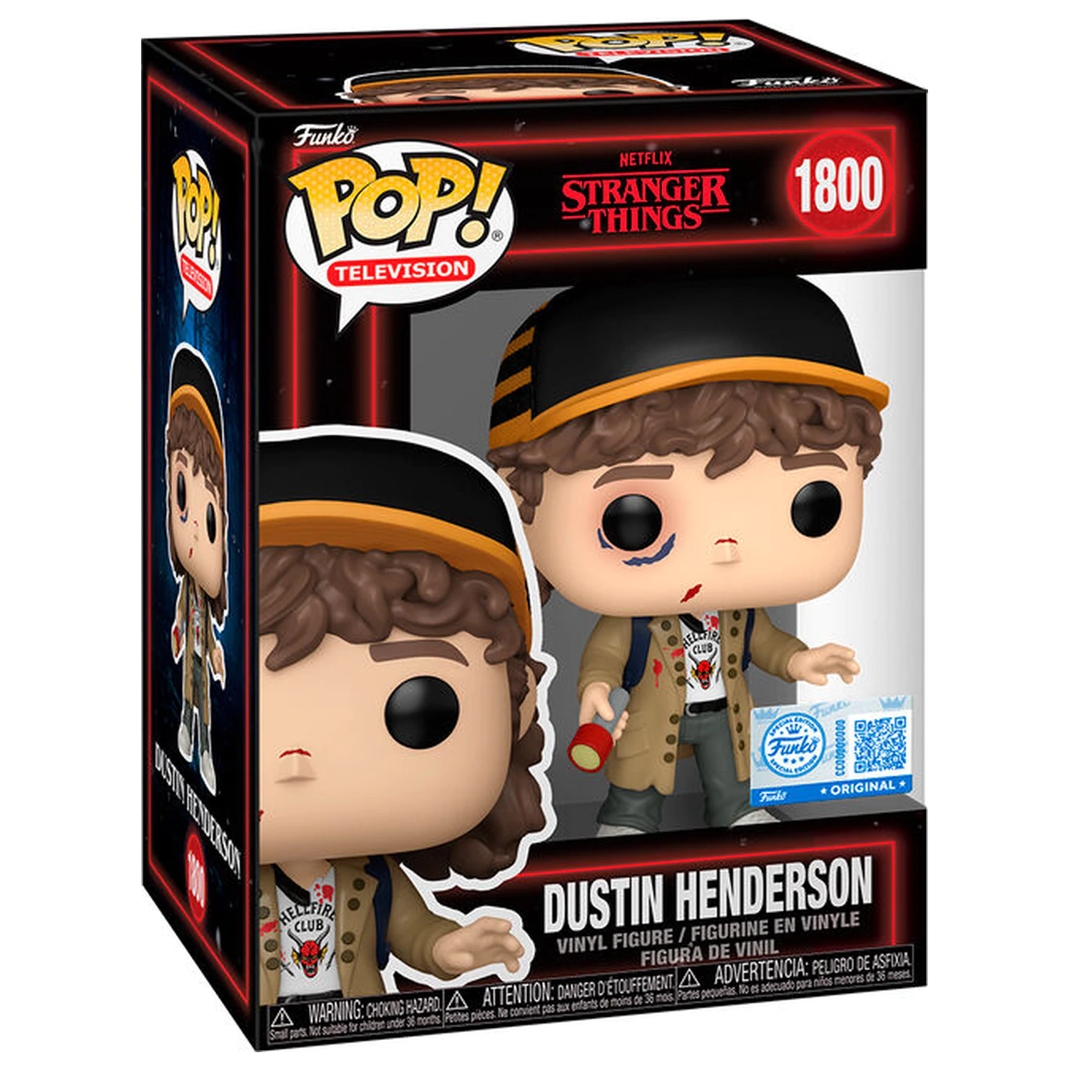 Funko POP figurina Stranger Things 5 Dustin Henderson Exclusive poza produsului