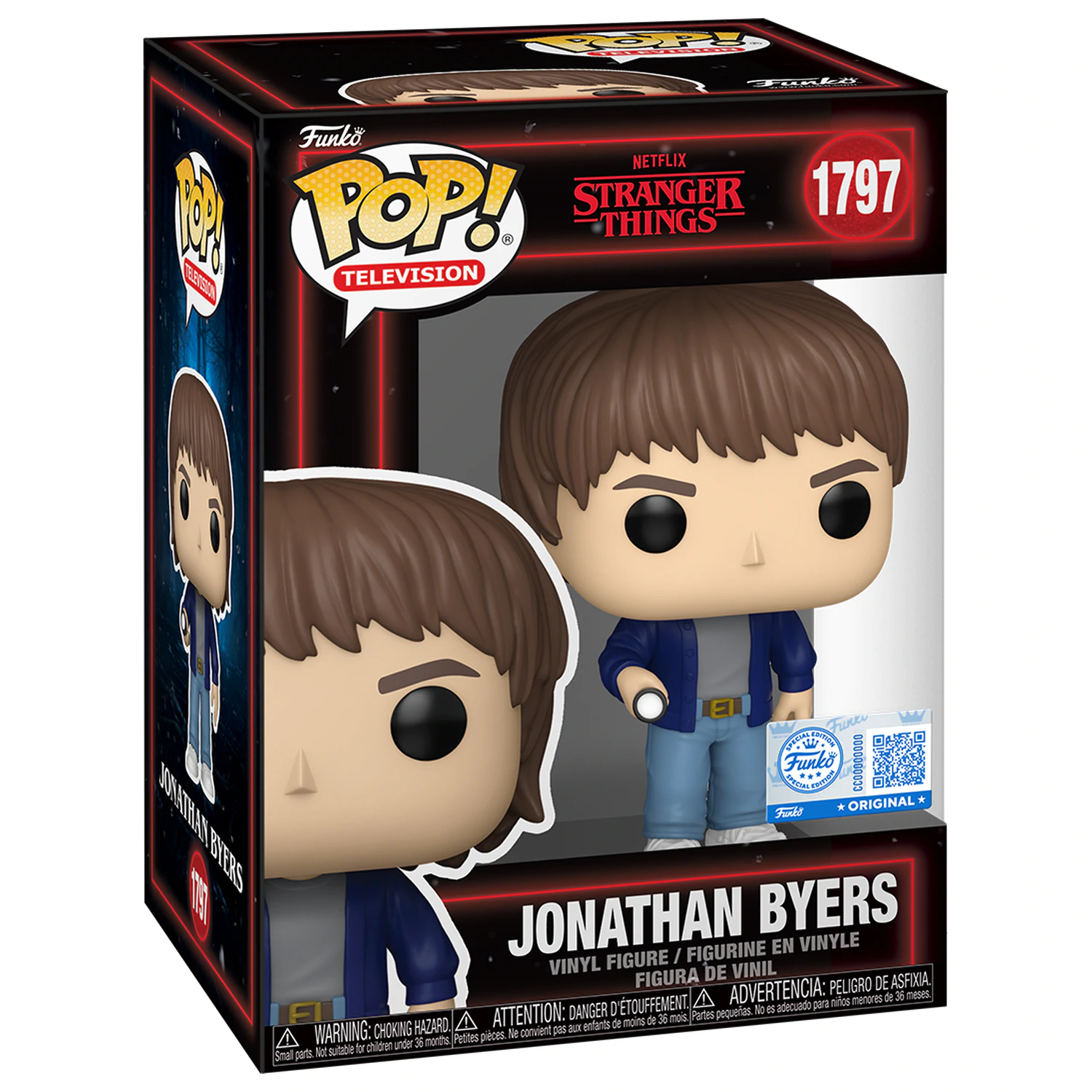 Funko POP figurina Stranger Things 5 Jonathan Byers Exclusiv poza produsului