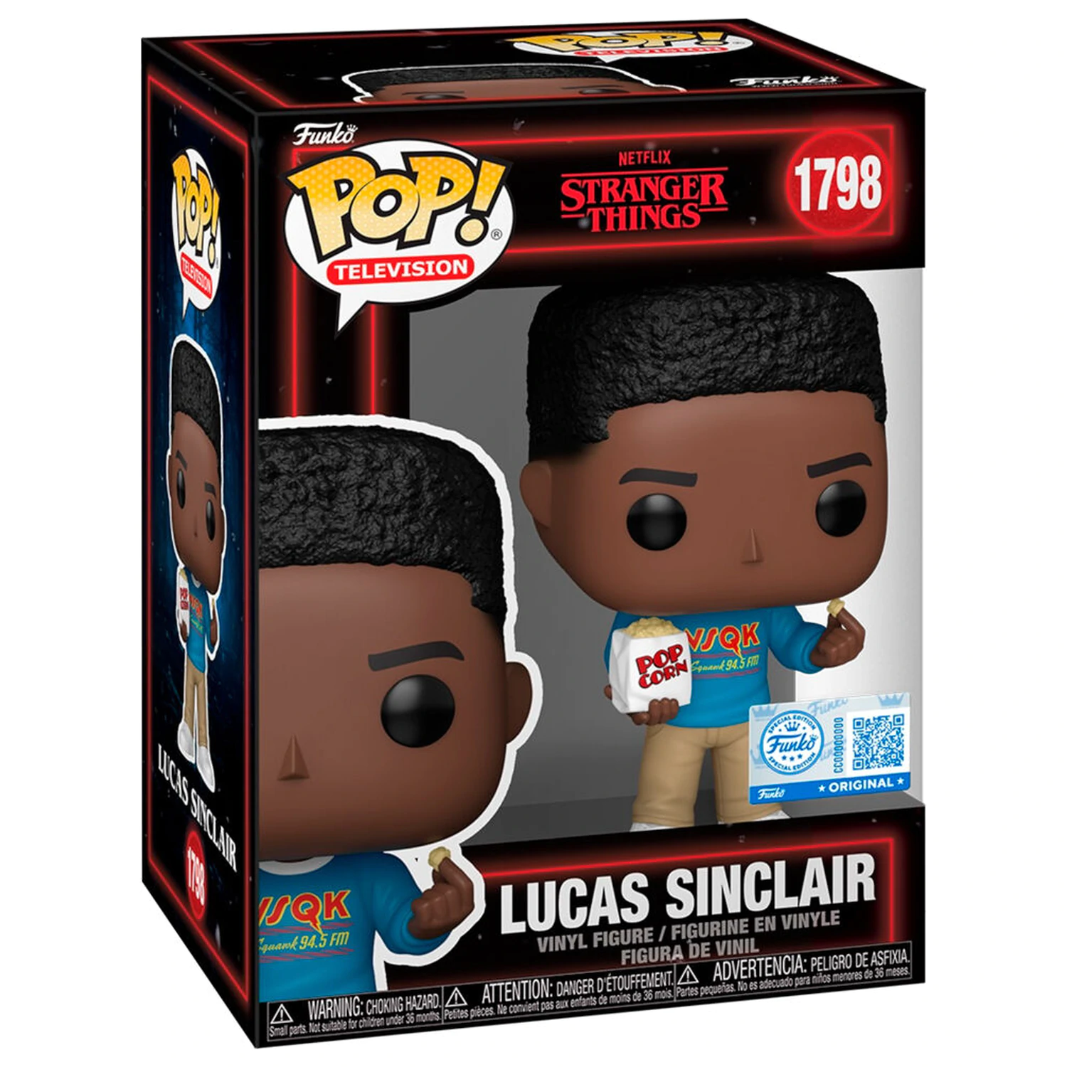 Funko POP figurina Stranger Things 5 Lucas Sinclair Exclusive poza produsului