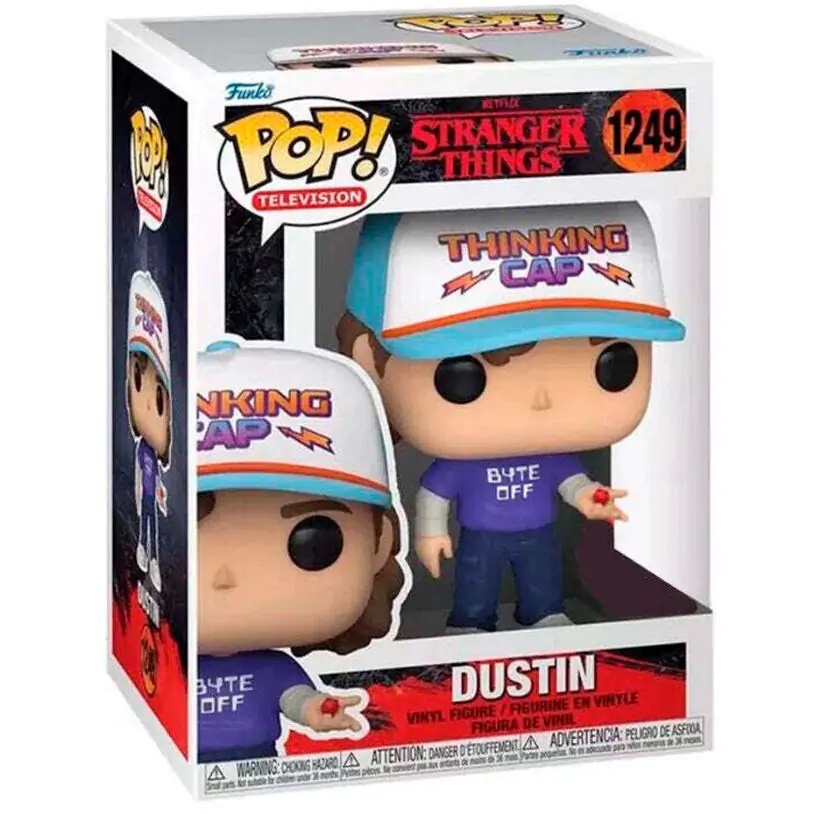 Figurină POP Stranger Things Dustin Exclusive poza produsului