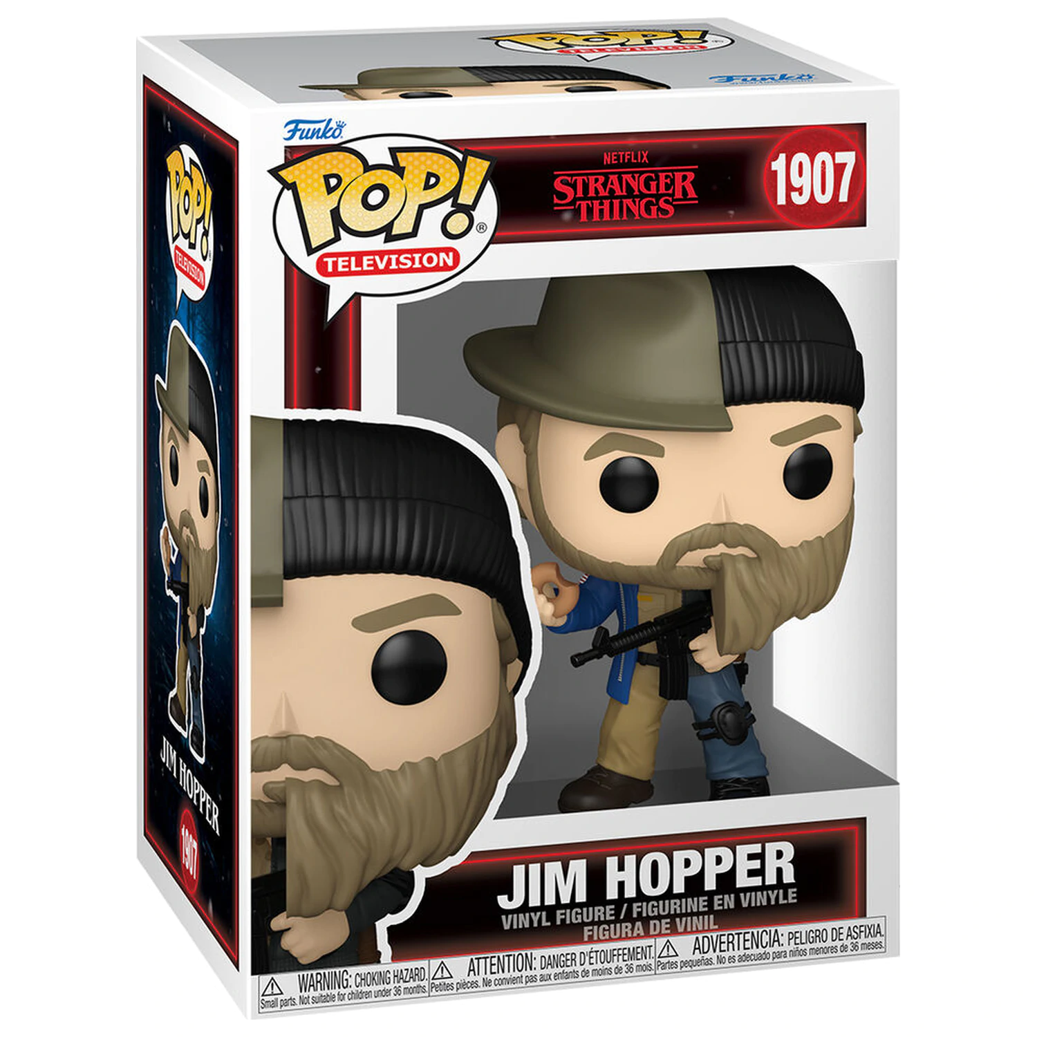 Figurina Funko POP Stranger Things Jim Hopper poza produsului