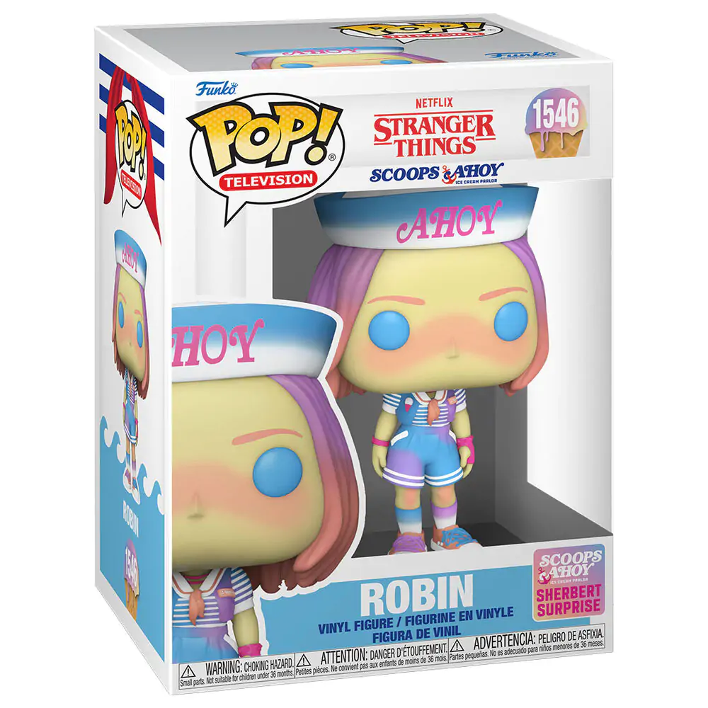 Figurină Funko POP Stranger Things Scoops Ahoy Robin poza produsului