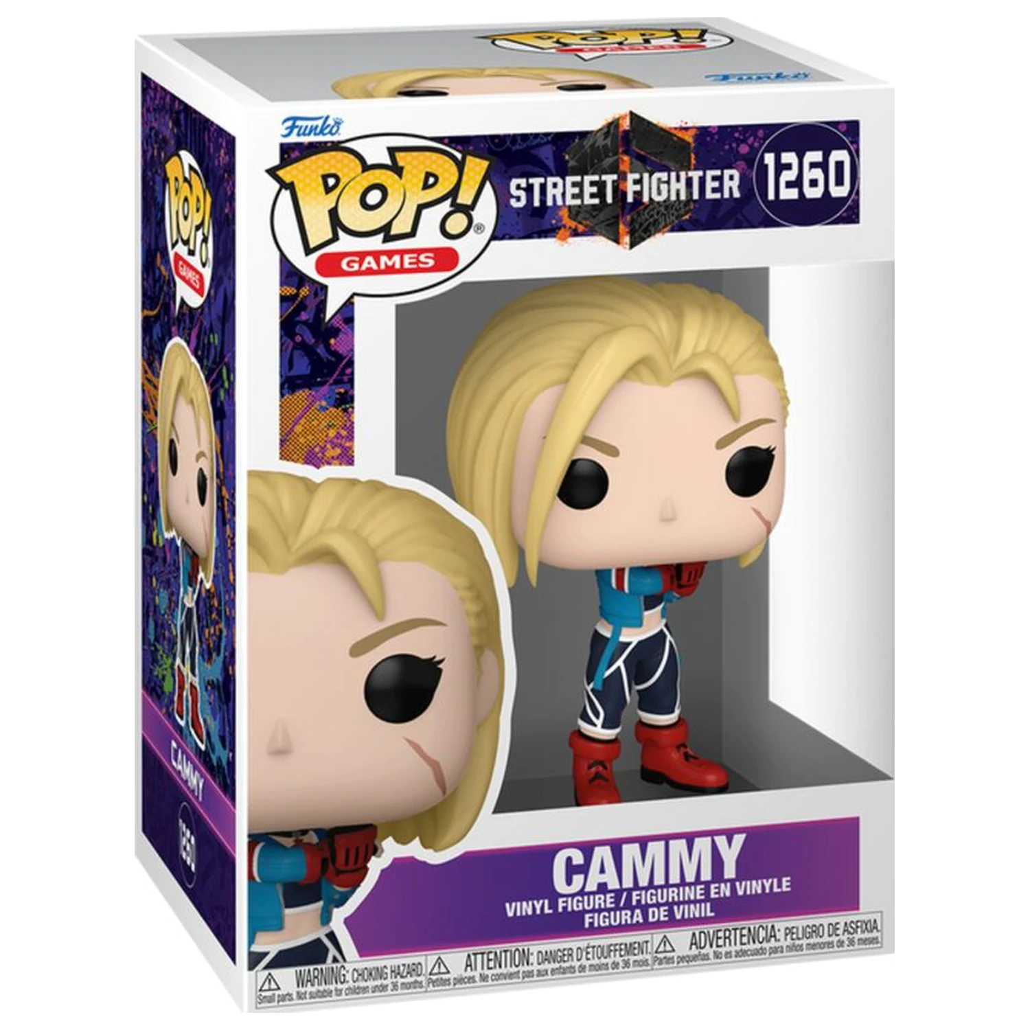Funko POP figurina Street Fighter Cammy poza produsului