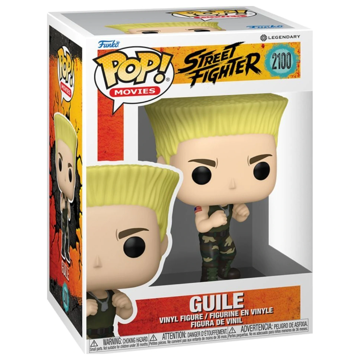 Funko POP Figura Street Fighter Guile poza produsului