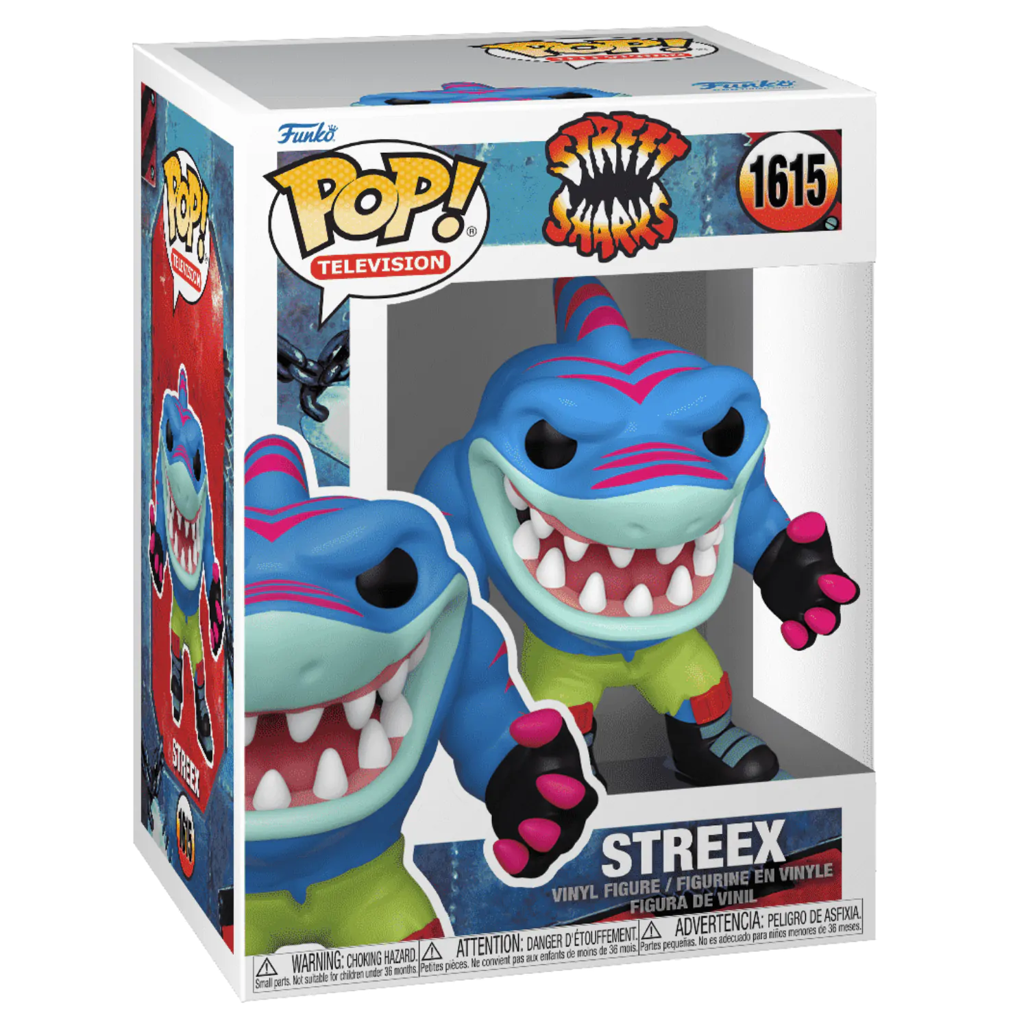 Figurină Funko POP Street Sharks Streex poza produsului