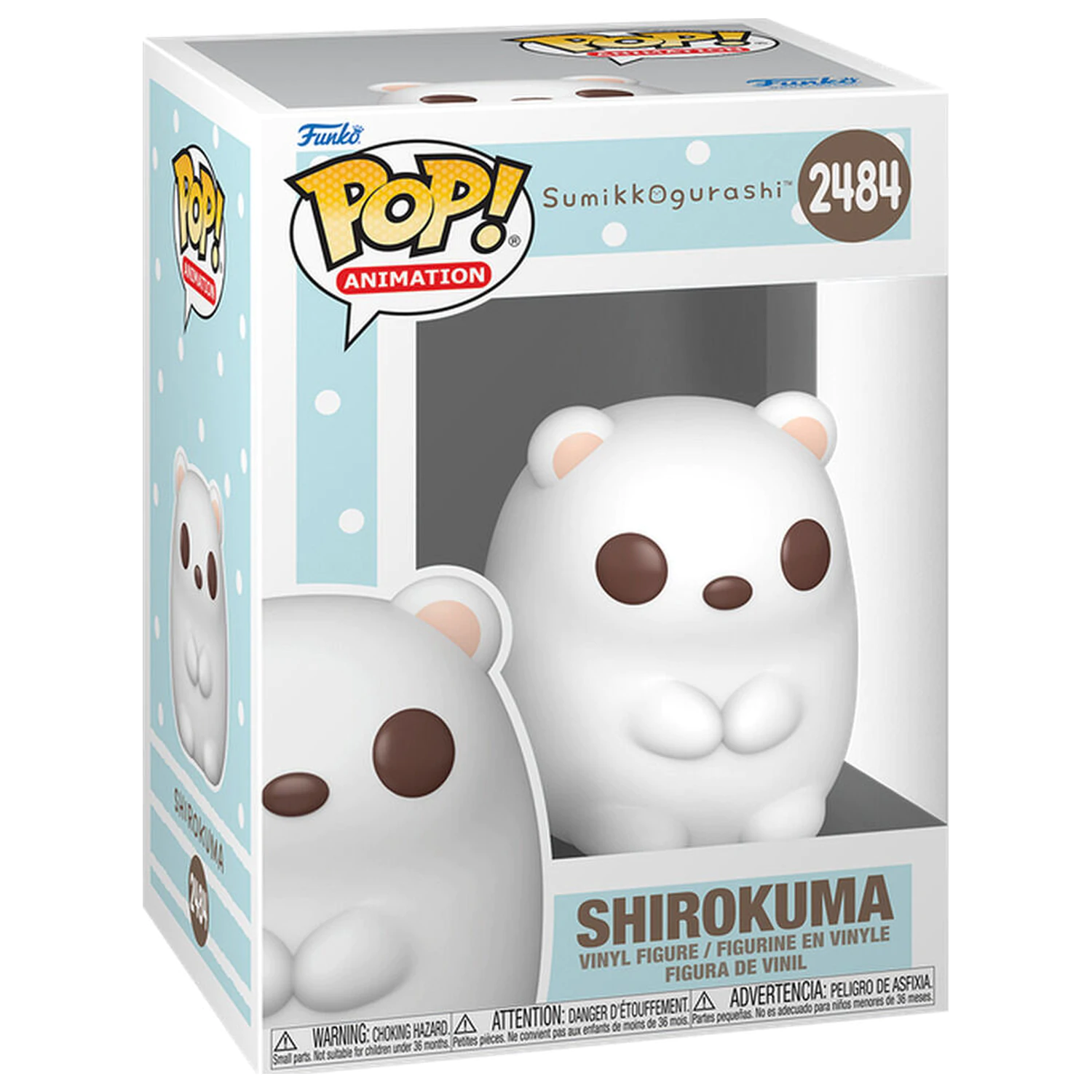 Figurina Funko POP Sumikkogurashi Shirokuma poza produsului